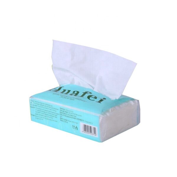 Soft pack facial tissue